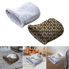 Cat Sleeping Bag Calming Cushion Soft Comfortable Indoor Self Warming Hideaway