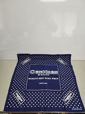 Oshkosh Union Made Navy Work Bandana 19x21