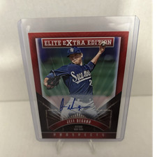 Panini 2015 Elite Extra Edition Jeff Degano Prospects Auto #58 New York Yankees