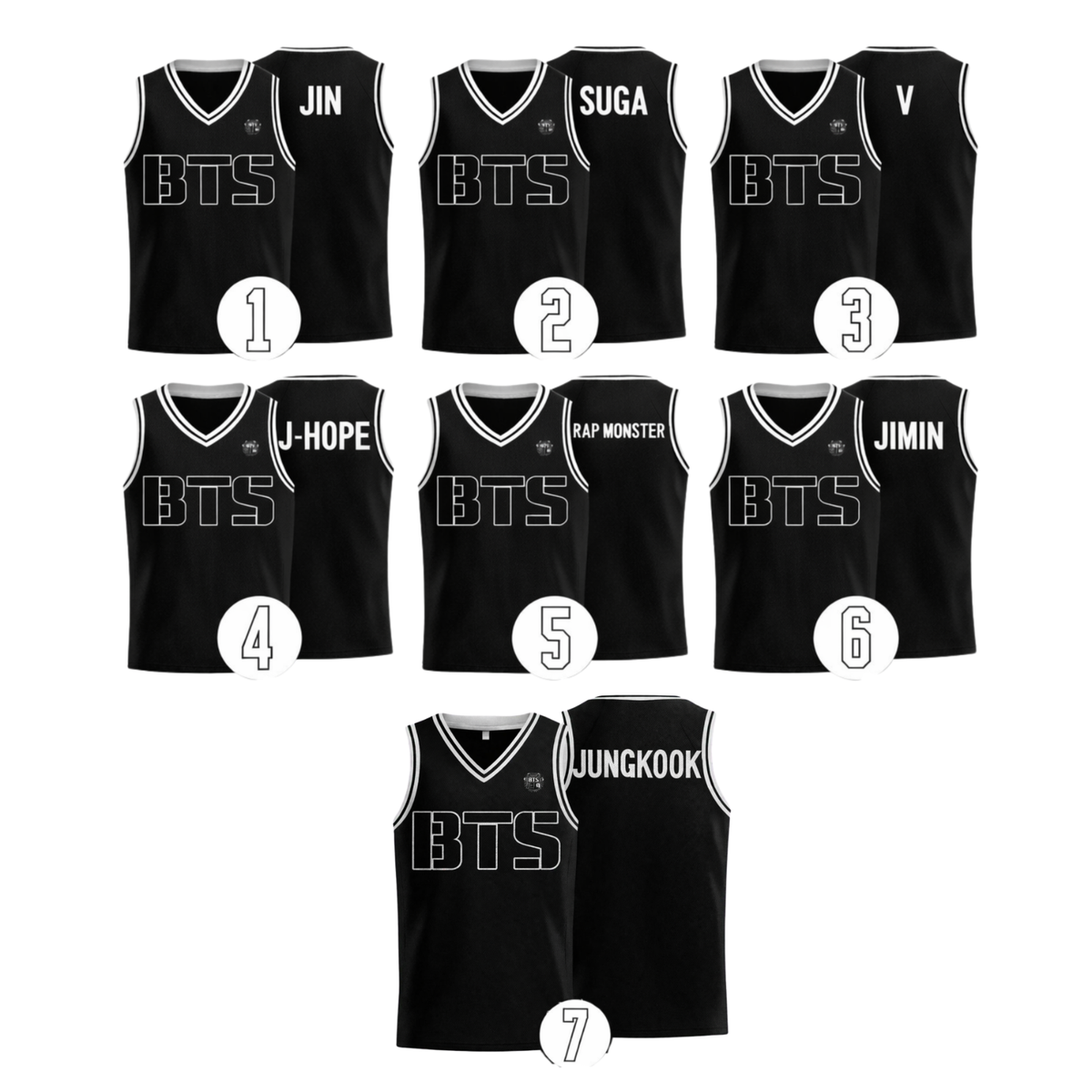 BTS [ARIRANG]S/S Jersey JP Ver JK ユニフォーム PRE-ORDER] BTS World Tour ARIRANG Official S/S Jersey - JUNGKOOK