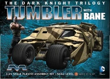 Moebius Models 967 1:25 Batman The Dark Knight Batmobile Tumbler w/ Bane