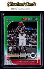 2019-20 Hoops Premium Stock #222 Mfiondu Kabengele Prizms Green RC