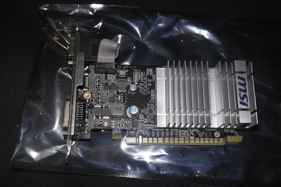 MSI NVIDIA GeForce 8400 GS DDR2 512 MB DVI/VGA video card V240 PCI-e - Image 3 of 4