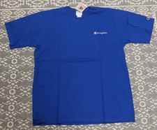 New Champion Heritage Men's Crew Neck Tee T-Shirt - Size 3XL - Blue