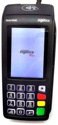 Ingenico Desk 5000 Payment Terminal Card Reader PoS Contactless TCA30010368T