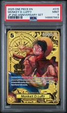 ⭐️PSA10 Monkey D. Luffy ST13-015 SR 2nd Monkey.D.Luffy (One Piece Japanese Version 2nd Anniversary Set