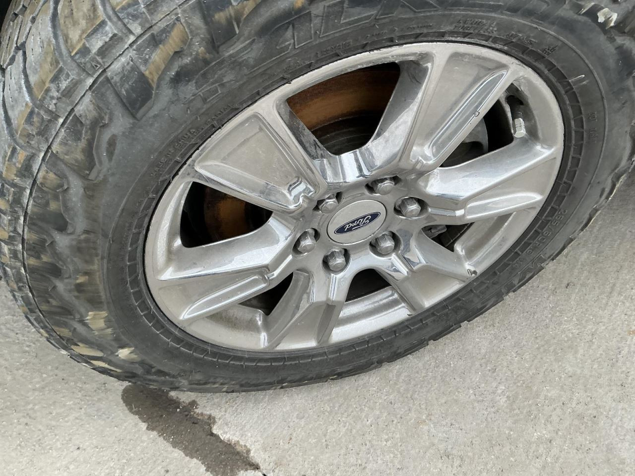 Wheel 18x7-1/2 Aluminum 6 Spoke Chrome Fits 15-17 FORD F150 PICKUP 4830420