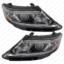 For 2014 2015 Kia Sorento Ex Sx Halogen Led Drl Projector Headlights Left Right For 2014 2015 Kia Sorento Ex Sx Halogen Led Drl Projector Headlights Left Right