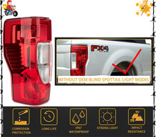 Left Driver Side Rear Tail Light Assembly Compatible With 2020-2022 Ford
