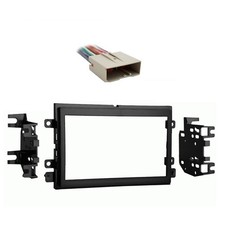 Fits Ford F-150 2004-2006 Double DIN Stereo Harness Radio Install Dash Kit