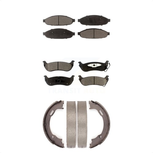 Transit Auto KFN-100607 Brake Pad Sets 4-Wheel Set Front & Rear for Pacifica - Picture 1 of 2