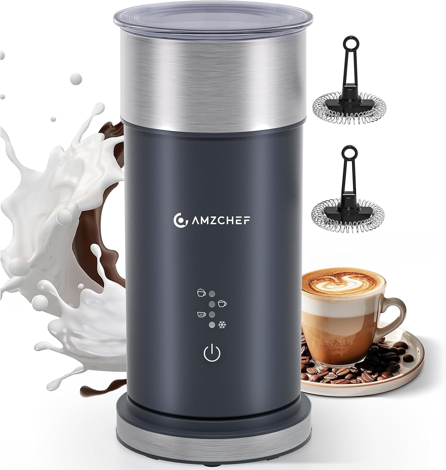 OFFERTA Montalatte 4 in 1 Impermeabile IPX6 - Schiuma da Bar in 80 Sec