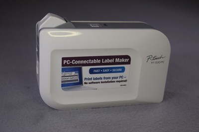 Brother P-Touch PT-1230PC PC-Connectable Label Maker No Cords Tested
