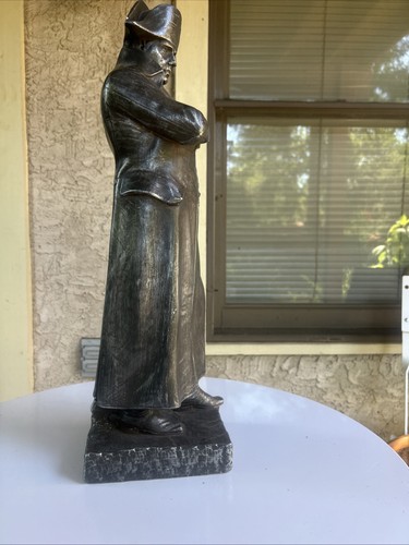 Vintage Napoleon Bonaparte 20 inches plaster sculpture Austin Production 1968 - Picture 8 of 9