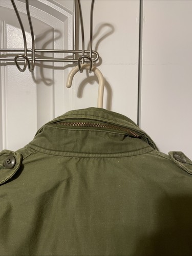 Vtg. Alpha Industries DSA 100-72-C Men’s Cold Weather M-65 Field Jacket S/R - Picture 7 of 7