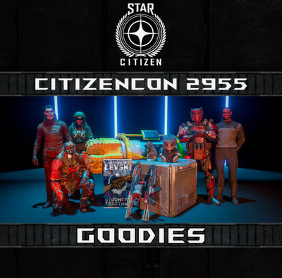 STAR CITIZEN - CITIZENCON 2955 DIGITAL GOODIES PACK (Limited Item) Stock: 2