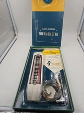 Taylor Indoor-Outdoor Wall Thermometer New Old Stock Vintage NOS Unused W/ Box