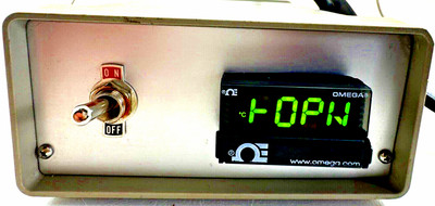 Omega CNi3233-SM DIN Process Temp Microprocessor Panel Meter w/Housing, used (H)