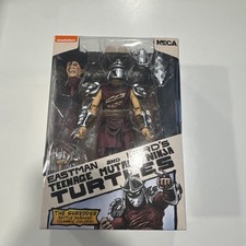 NECA Teenage Mutant Ninja Turtles Mirage Comics Battle Damaged Shredder 7  Sc...