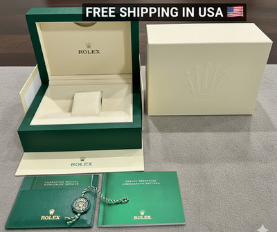 OEM ROLEX Daytona Watch Box FULL SET 116505 116515 116518 116508 116509 116519