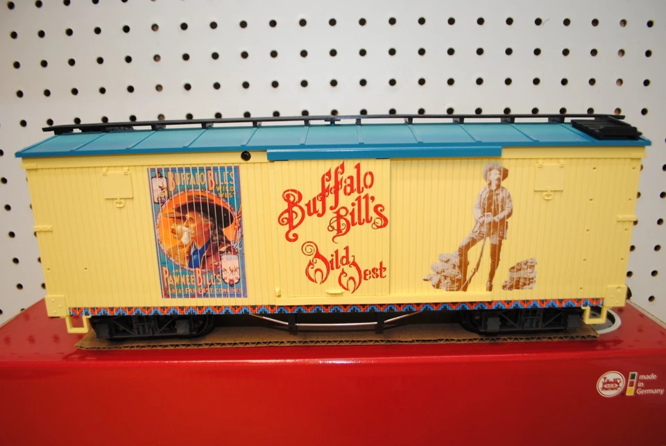 LGB 44670 Buffalo Bill's Wild West Box Car *G-Scale* - Image 2 of 4