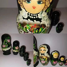 Matryoshka Set Vintage Russian Nesting Dolls