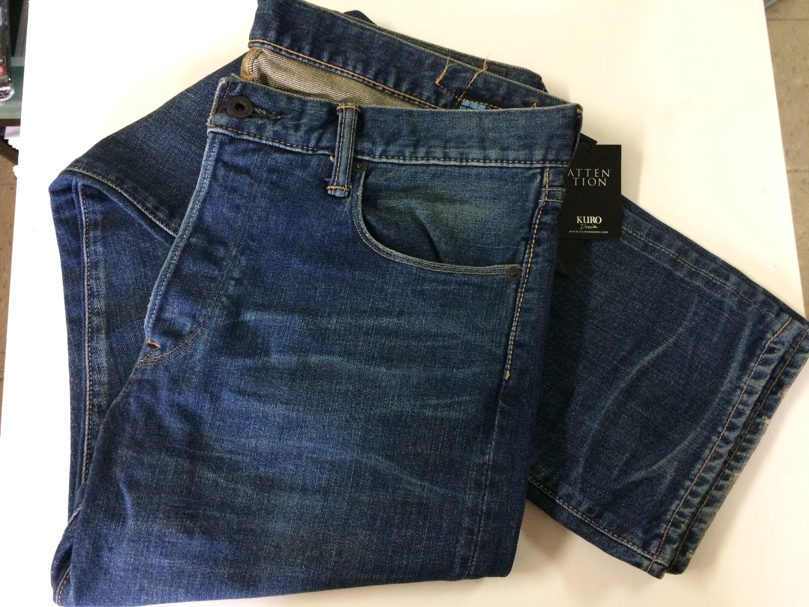 Kuro diamante vintage jeans, $350+ made in Japan KURO Okayama Japan