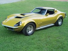 New 68-82 Corvette Hood Scoop - Motion Phase 3 Style - Showcars Fiberglass