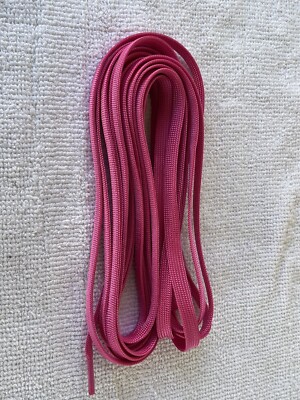 MOXI/RIEDELL PAIR OF DURABLE SPUN NYLON PREMIUM PINK ROLLERSKATE LACES 118 INCH