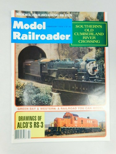 Model Railroader Trains Pacific Railway Tenshodo Roco FEB 1978 Vintage Magazine - Picture 2 of 4