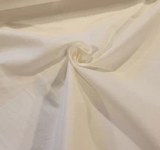 White Homespun Japanese Cotton-Linen Medium-Weight Shirting - Soft, Fabulous!