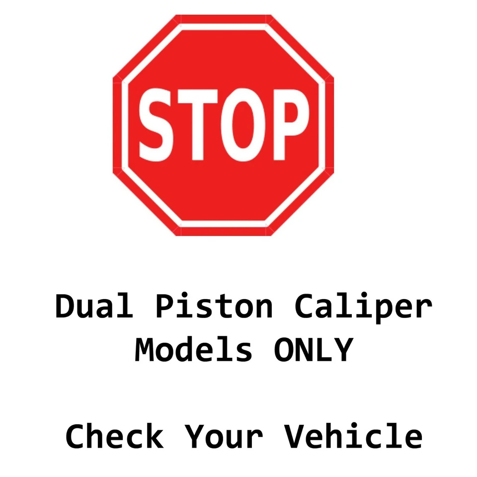 Pastilla de freno de cerámica de rotor perforado delantero de 277 mm para Subaru Legacy 1996-2001 2 pistones Foto 2 de 4