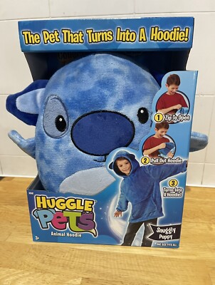 Huggle Pets Animal Hoodie Awesome Dinosaur One Size Fits All Ages 3-11 Years