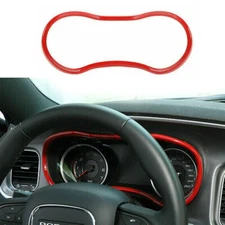 Interior Dashboard Instrument Panel Trim Accessories for Dodge Durango 2011+ Red