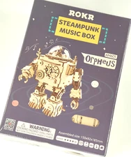 Orpheus ROKR Steampunk Music Box AM601