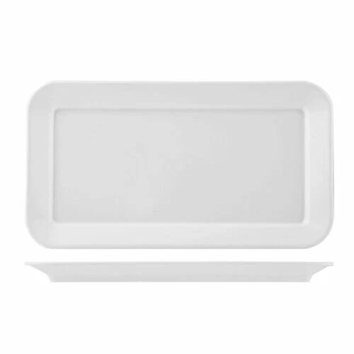 Rechteckige Tabletts aus Kunststoff