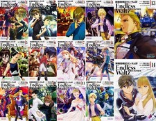 Gundam Wing Endless Waltz Glory of losers Vol.1-14 Comics Set Manga Japan