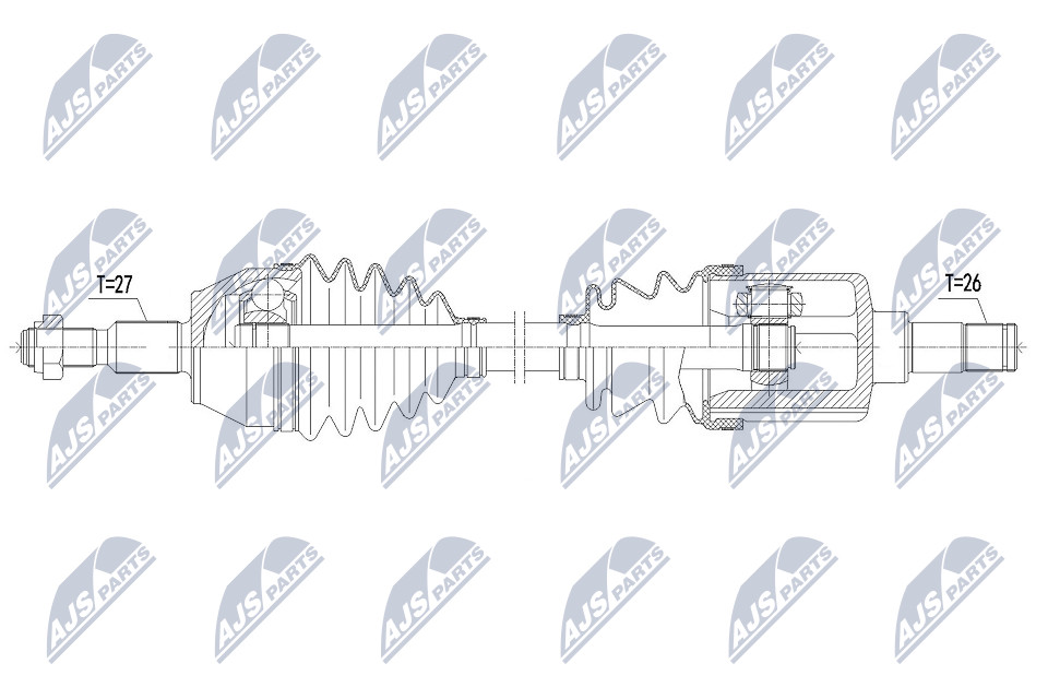 Drive Shaft suitable for Ford Transit Connect/Tourneo Connect 1.5TDCI 15- /Link - Image 5