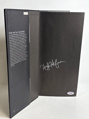 Hugh Hefner Signed 1st Edition Playboy Centerfold HC PSA P57998 | eBay