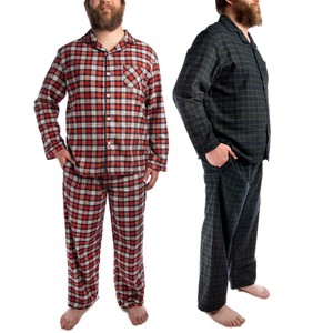 2pc Goodfellow Men S Pajama Set 100 Cotton Shirt Pants Pjs
