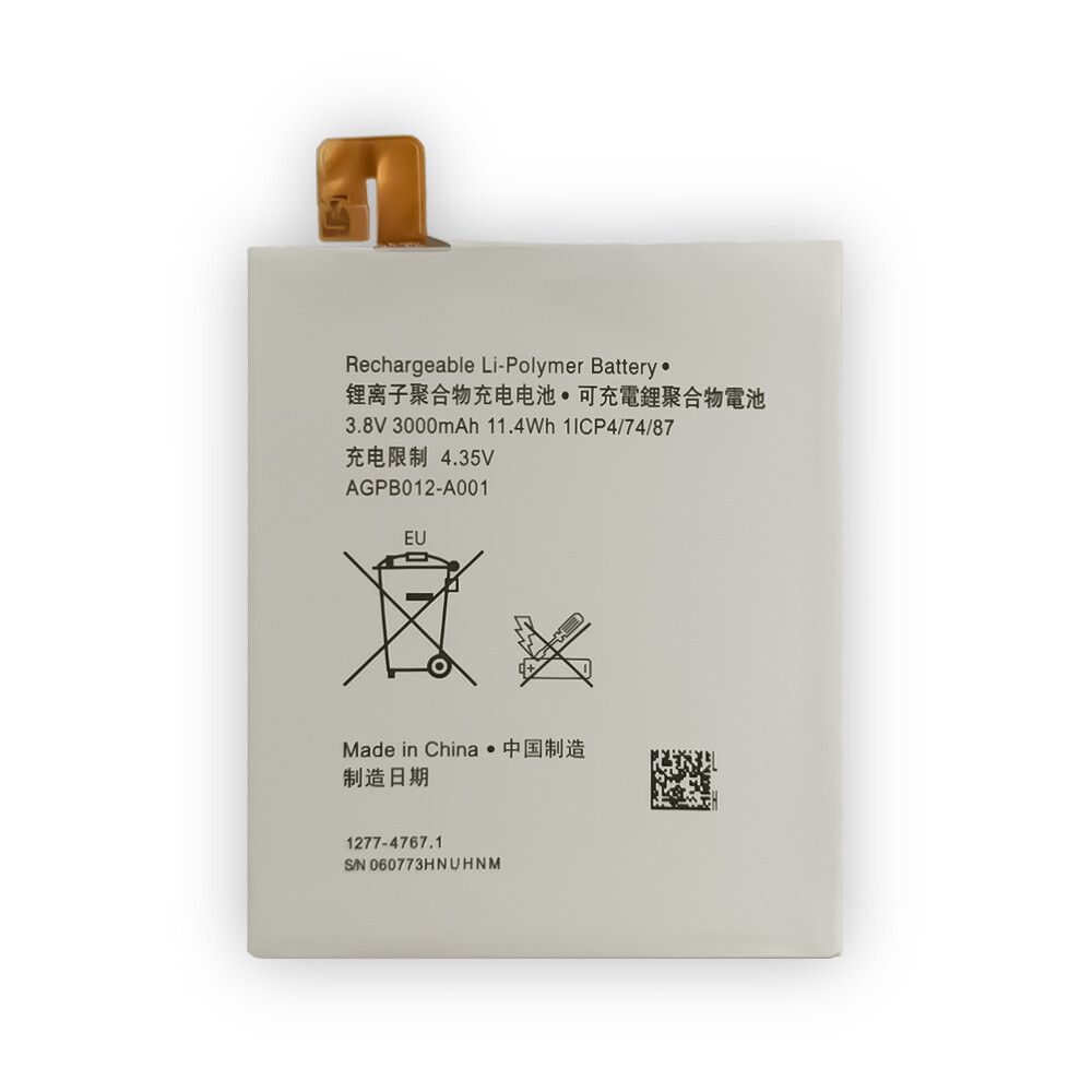 Battery For Sony AGPB012-A001 Xperia T2 Ultra D5303 D5316 D5322