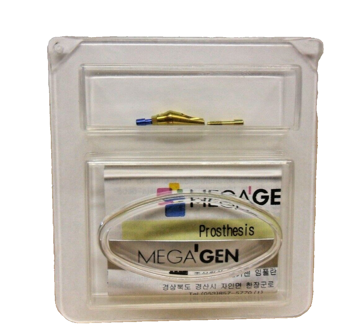 MEGA'GEN Angled Abutment (AR) Ø4/C=2/15°/HEX - AANAAH4215 - 25
