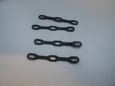 4 x schwarze Segelklemmen f&uuml;r Piratenschiff 3750,3550,3174 und andere