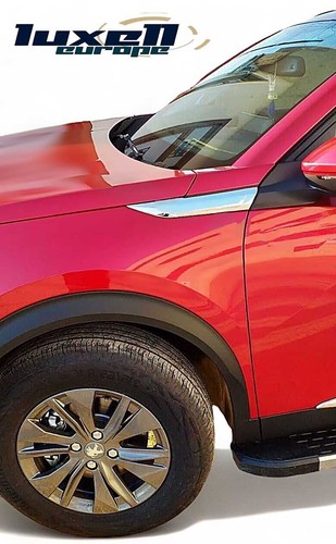 Enhance Style Stainless Steel Fender Side Signal Trim Covers for Peugeot 2008 - Picture 7 of 8