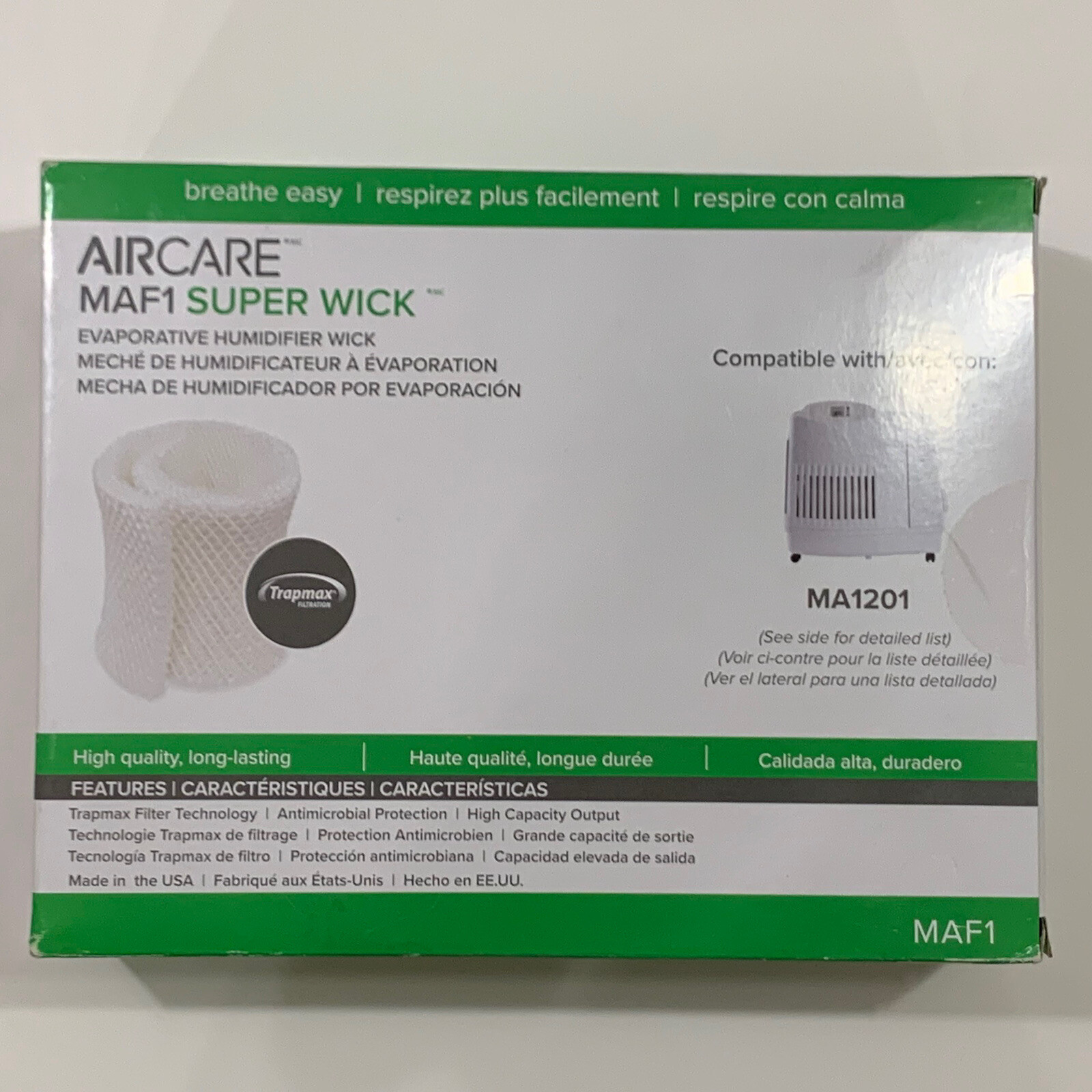 Aircare MAF1 Wicking Super Evaporative Humidifier Wick Replacement Filter eBay