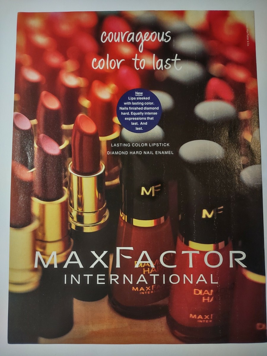 ビンテージマックスファクターリップ Max Factor International Lipstick Courageous Color Vintage 1990s
