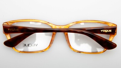 Vogue Vo 2715 1943 Havana On Orange Authentic Eyeglasses 55-18-140 Vogue VO 2715 1943 HAVANA On ORANGE EYEGLASSES VO2715 55-18  main image 3