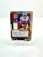 2022 Optic Donruss Tyrion Davis-Price Silver Holo RPA Auto /49 49ers RC RPA-TDP