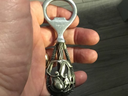 Vintage Aucello Sterling Silver Handled Bottle Opener, Worth a Look! - Picture 14 of 15