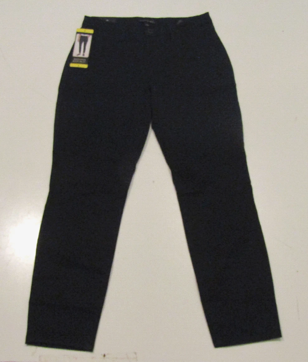 BANANA REPUBLIC High Rise Twill Black Pants Sz 10 NWT Womens